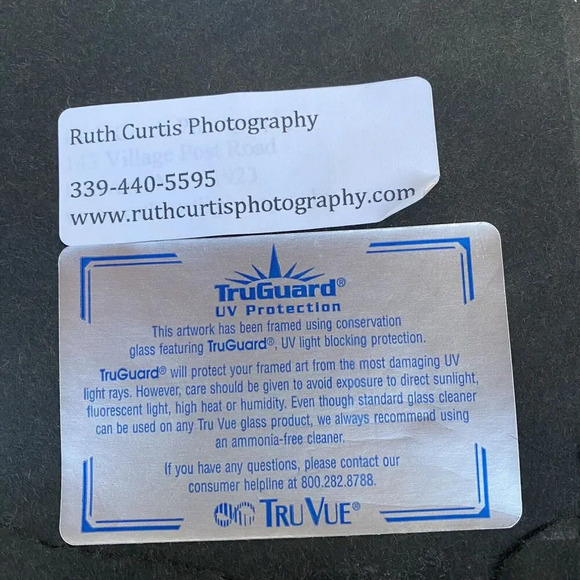 Sunrise Sailboat Ocean View Art Photography Signed Framed W/Tru Gard UV Protect - Picture 9 of 9